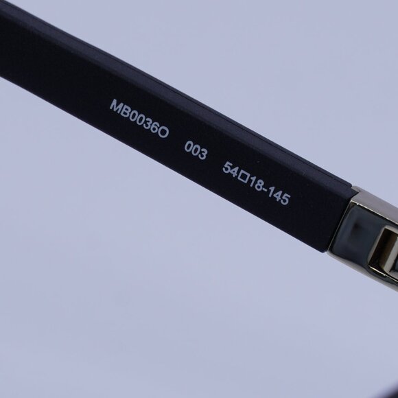 Montblanc MB0036O 003 Eyeglasses Havana 54mm Rectangle Frame - Picture 8 of 9